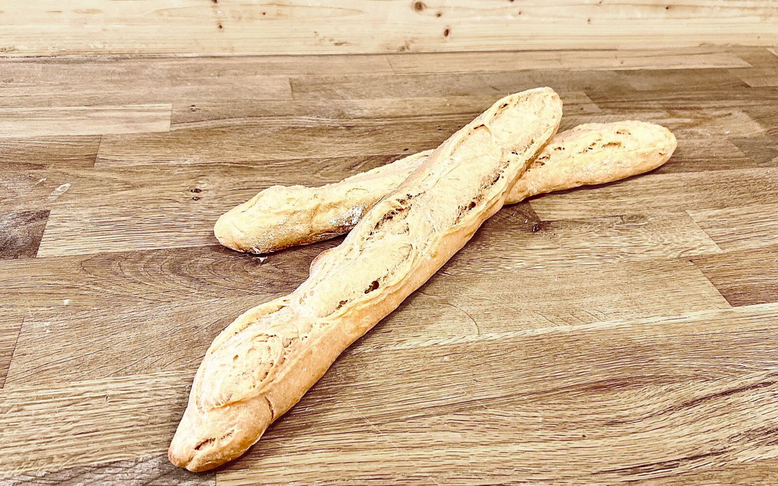 Halbgebackene Baguettes Odysseus